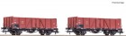 76104 Roco Set of 2 Gondola cars type Wddo 52
